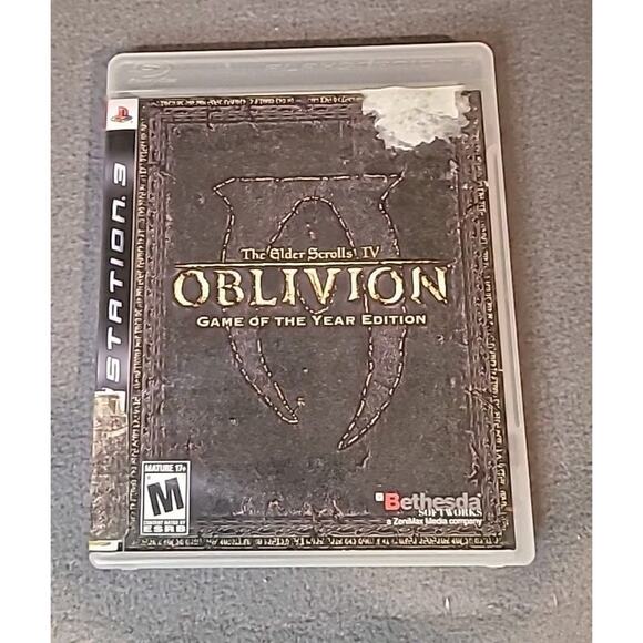 The Elder Scrolls IV Oblivion Game of the Year Edition (Sony PlayStation 3) - Picture 1 of 6